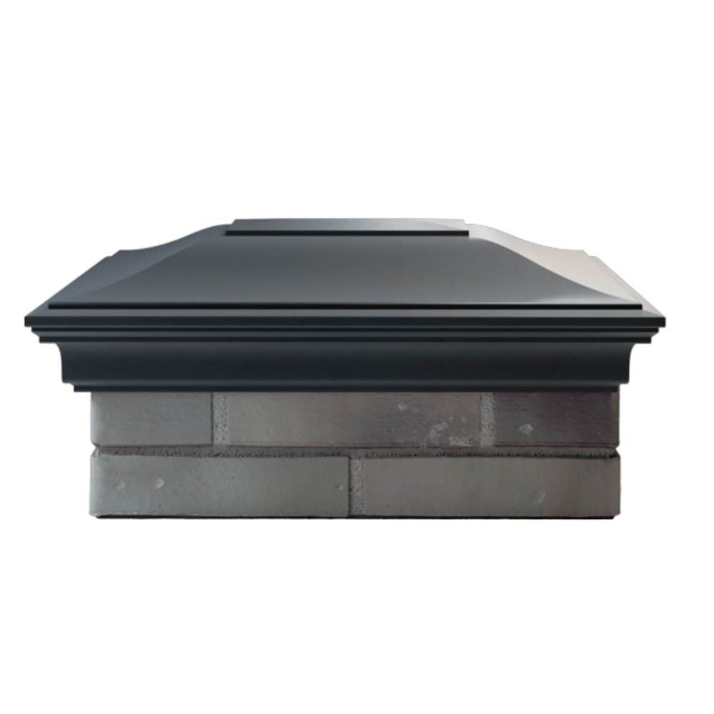 Колпак Zking Монблан Серый на столб 2х1.5 кирпича (515х385мм) в Чайковском фото