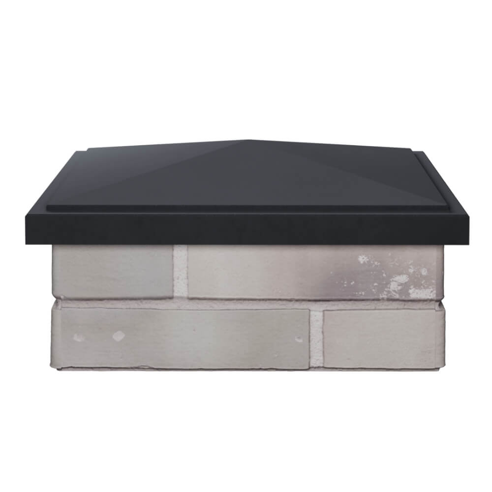 Колпак Zking БонаМоно Серый на столб 1.5х1.5 кирпича (385х385, 400х400мм) Чайковский фото