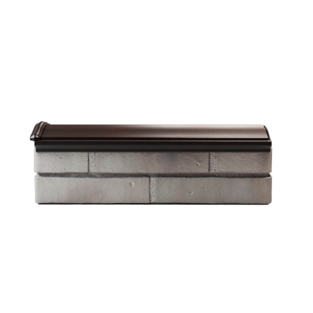 Парапет Zking Монблан Коричневый посадка на 0.5 кирпича (130мм) в Чайковском фото