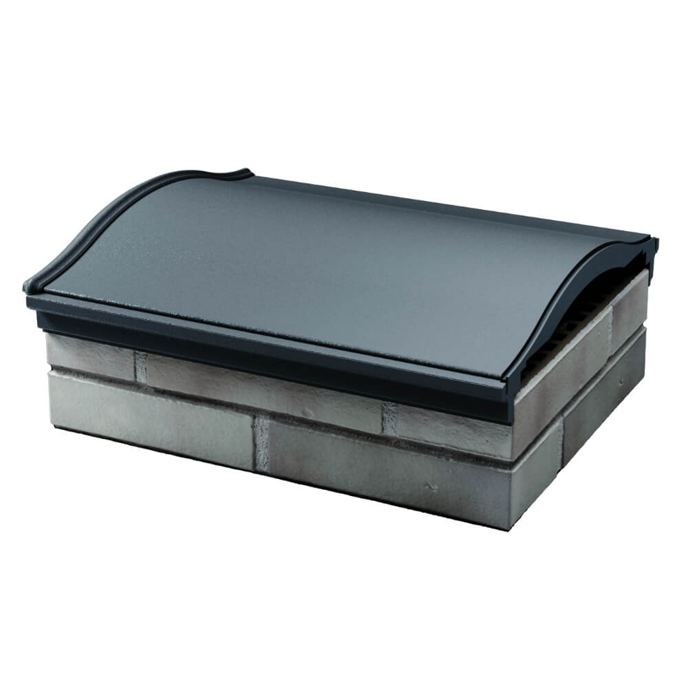 Парапет Zking Монблан Серый посадка на 1.5 кирпича (355/385мм) в Чайковском фото