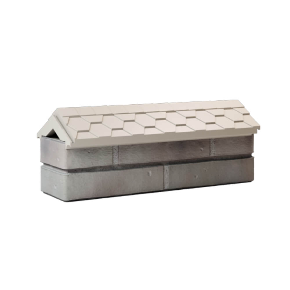 Парапет Zking Эверест Бежевый с посадкой на 0.5 кирпича (130мм) Чайковский фото