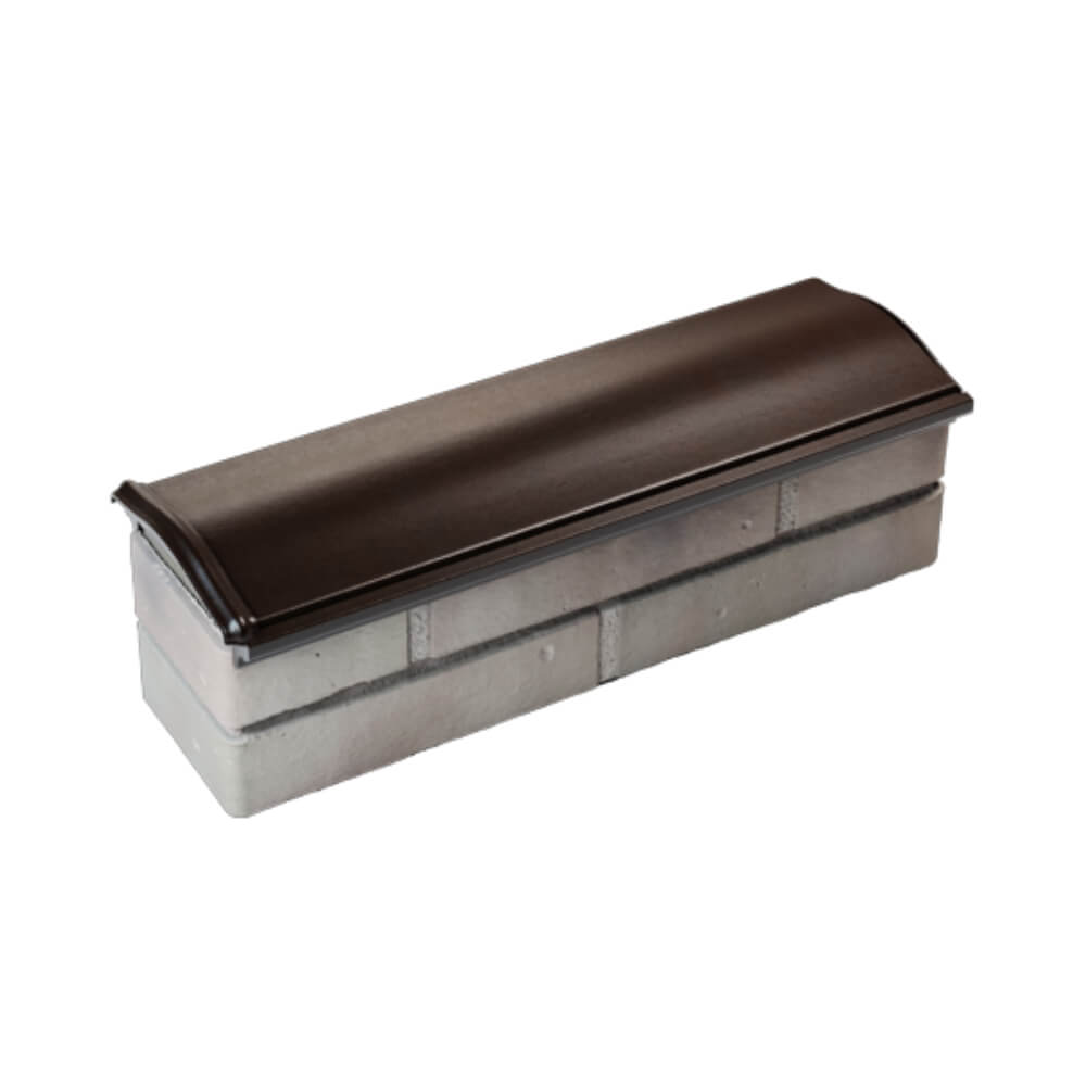 Парапет Zking Монблан Коричневый посадка на 0.5 кирпича (130мм) в Чайковском фото