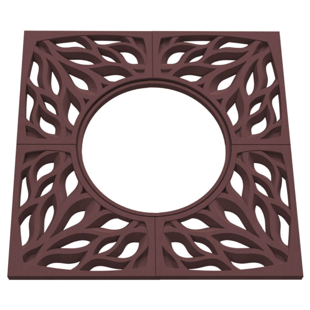 Приствольная решетка для дерева ZKING CRUST 1.2х1.2м Коричневая в Чайковском фото