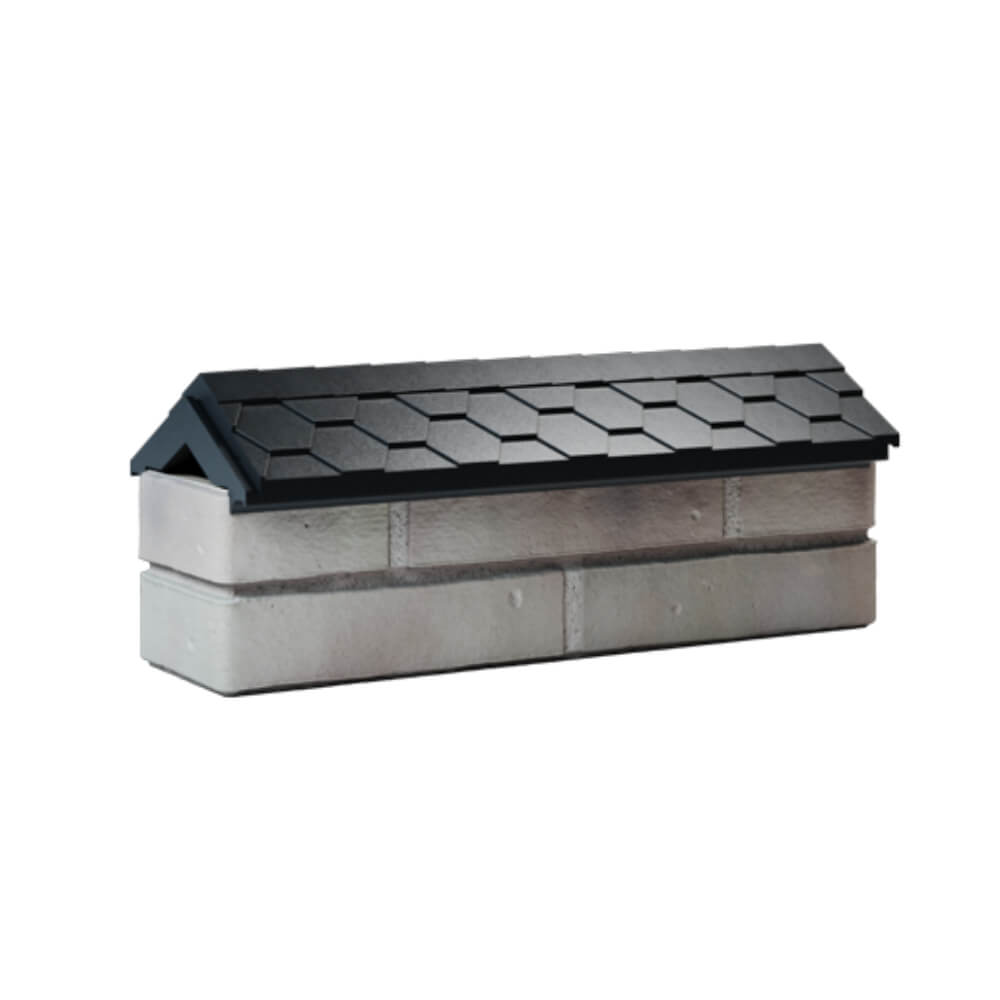 Парапет Zking Эверест Черный с посадкой на 0.5 кирпича (130мм) Чайковский фото