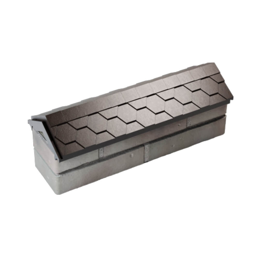 Парапет Zking Эверест Коричневый с посадкой на 0.5 кирпича (130мм) в Чайковском фото