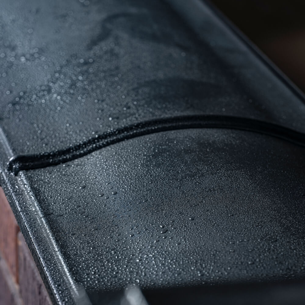 Парапет Zking Монблан Черный посадка на 0.5 кирпича (130мм) в Чайковском фото