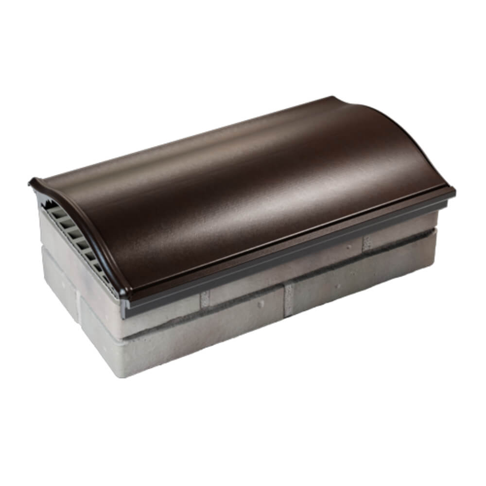 Парапет Zking Монблан Коричневый посадка на 1 кирпич (200/225/255мм) в Чайковском фото