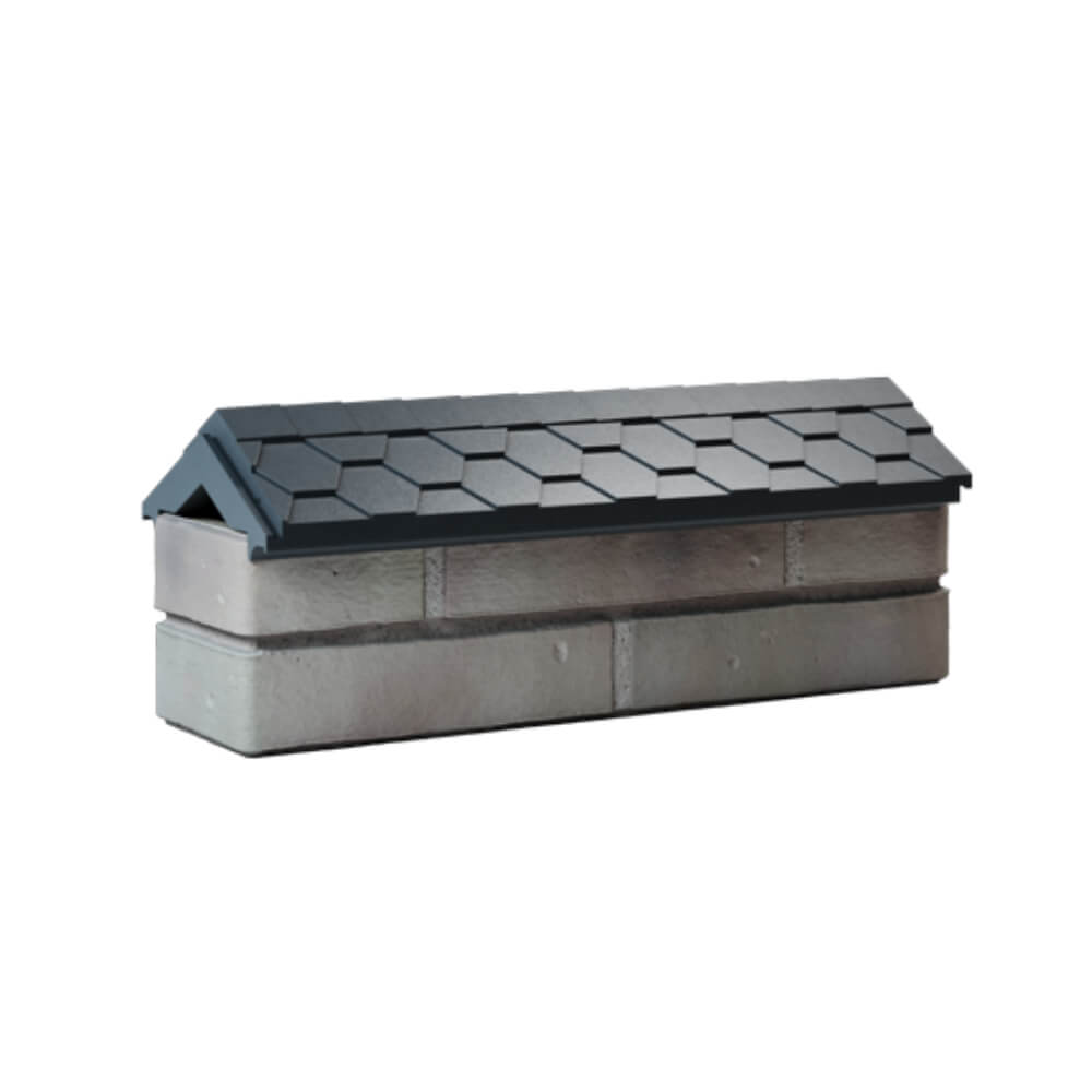 Парапет Zking Эверест Серый с посадкой на 0.5 кирпича (130мм) Чайковский фото