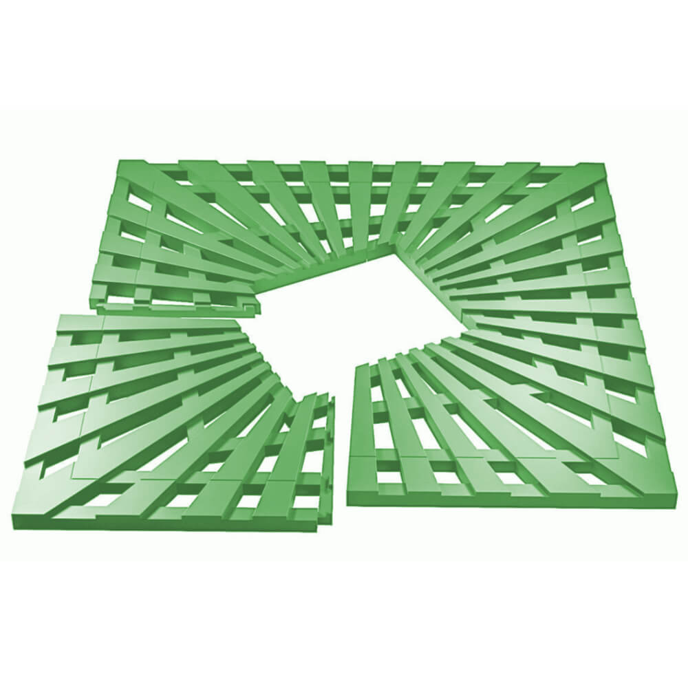 Приствольная решетка для дерева ZKING ATMOSPHERE 1.2х1.2м Зеленая в Чайковском фото