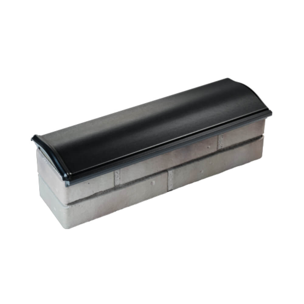 Парапет Zking Монблан Черный посадка на 0.5 кирпича (130мм) в Чайковском фото