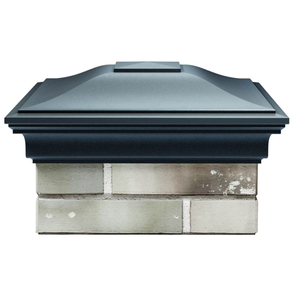 Колпак Zking Монблан Серый на столб 1.5х1.5 кирпича (385х385мм) Чайковский фото