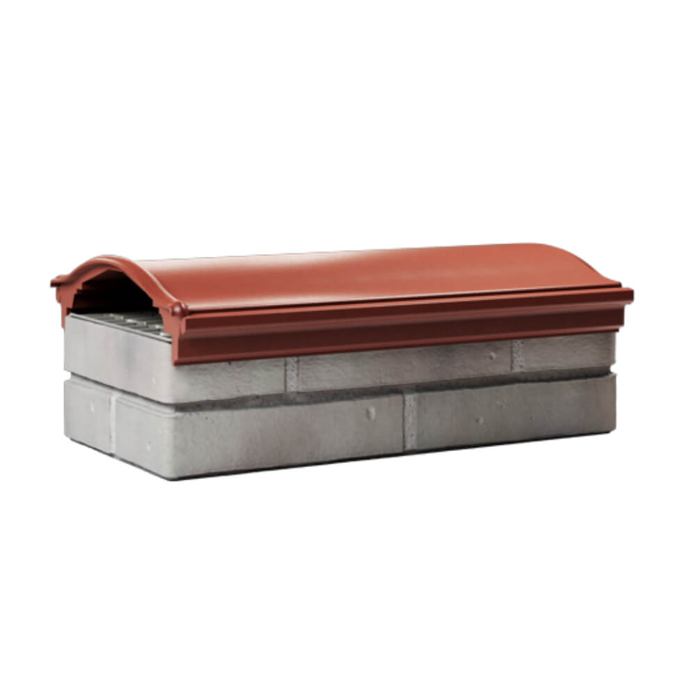 Парапет Zking Монблан Красный посадка на 1 кирпич (200/225/255мм) Чайковский фото