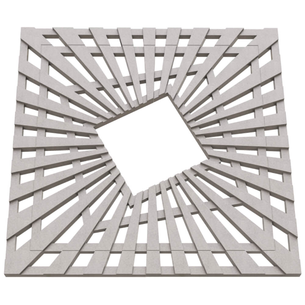 Приствольная решетка для дерева ZKING ATMOSPHERE 1.2х1.2м Бежевая в Чайковском фото