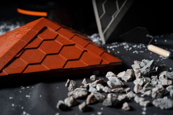 Колпак Zking Эверест Красный на столб 1.5х1.5 кирпича (390х390мм) в Чайковском фото