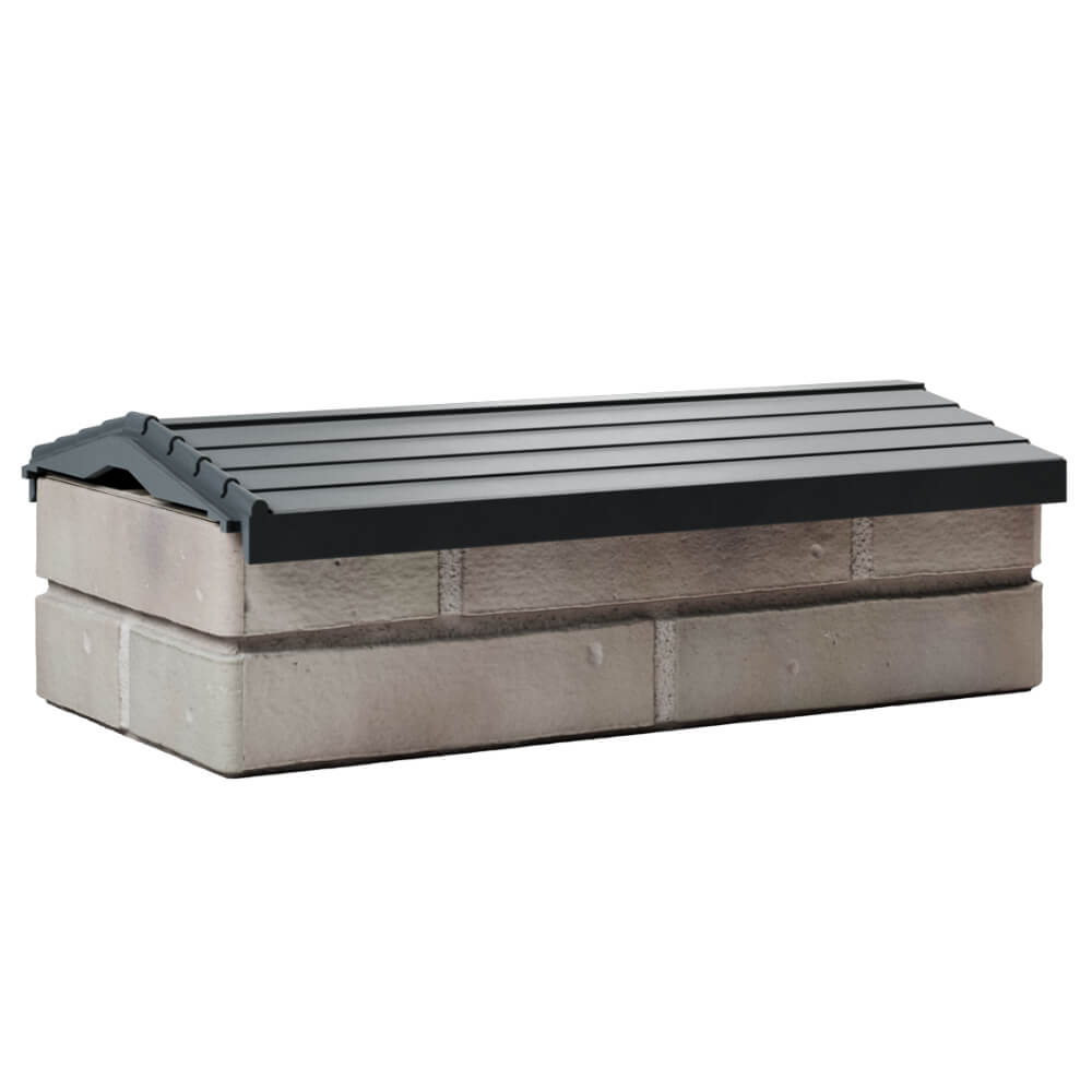 Парапет Zking Бона ХайТек Серый с посадкой на 1 кирпич (200/225/255мм) Чайковский фото