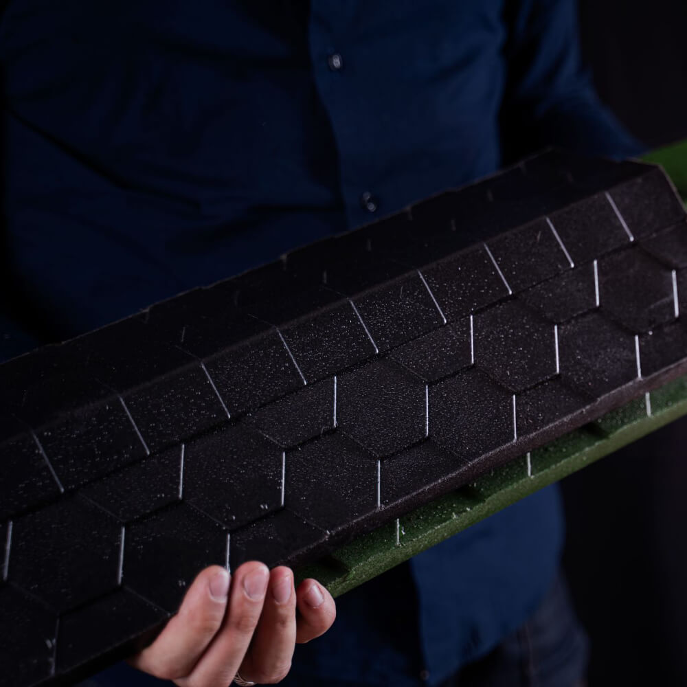 Парапет Zking Эверест Черный с посадкой на 1 кирпич (200/225/255мм) в Чайковском фото