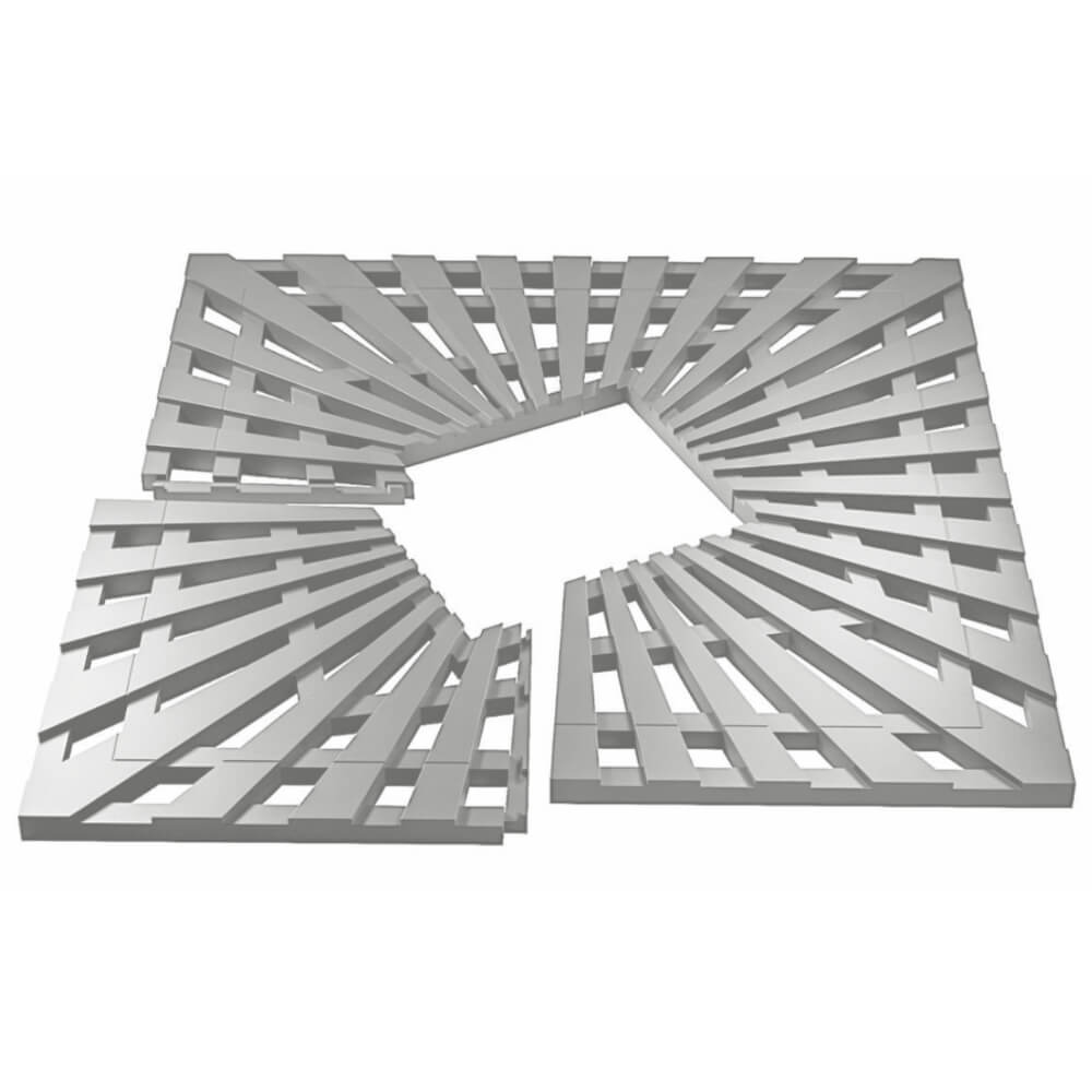 Приствольная решетка для дерева ZKING ATMOSPHERE 1.2х1.2м Бежевая в Чайковском фото