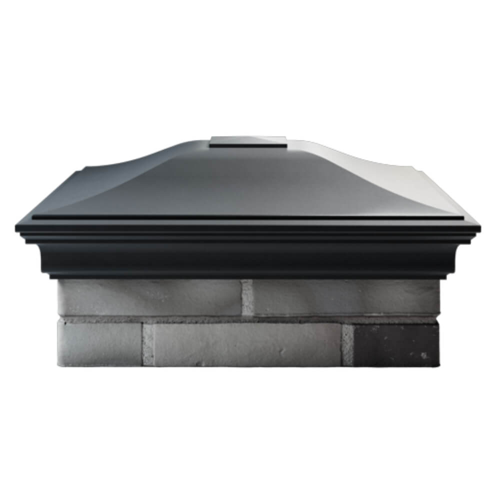 Колпак Zking Монблан Серый на столб 2х2 кирпича (515х515мм) в Чайковском фото