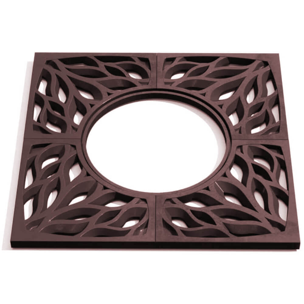 Приствольная решетка для дерева ZKING CRUST 1.2х1.2м Коричневая Чайковский фото