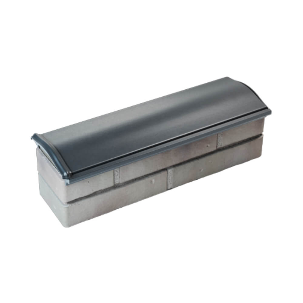 Парапет Zking Монблан Серый посадка на 0.5 кирпича (130мм) в Чайковском фото