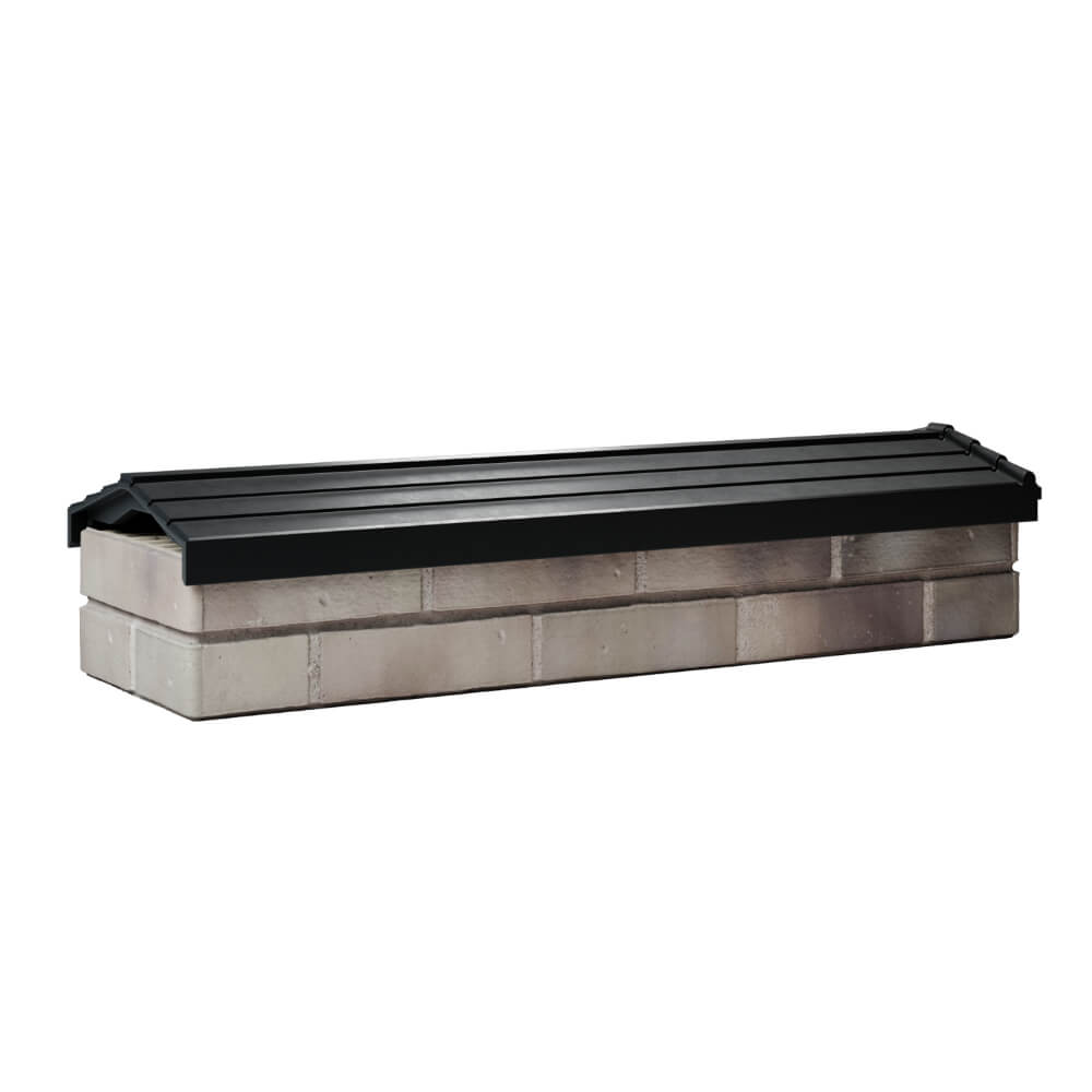 Парапет Zking Бона ХайТек Черный посадка на 0.5 кирпича (130мм) Чайковский фото