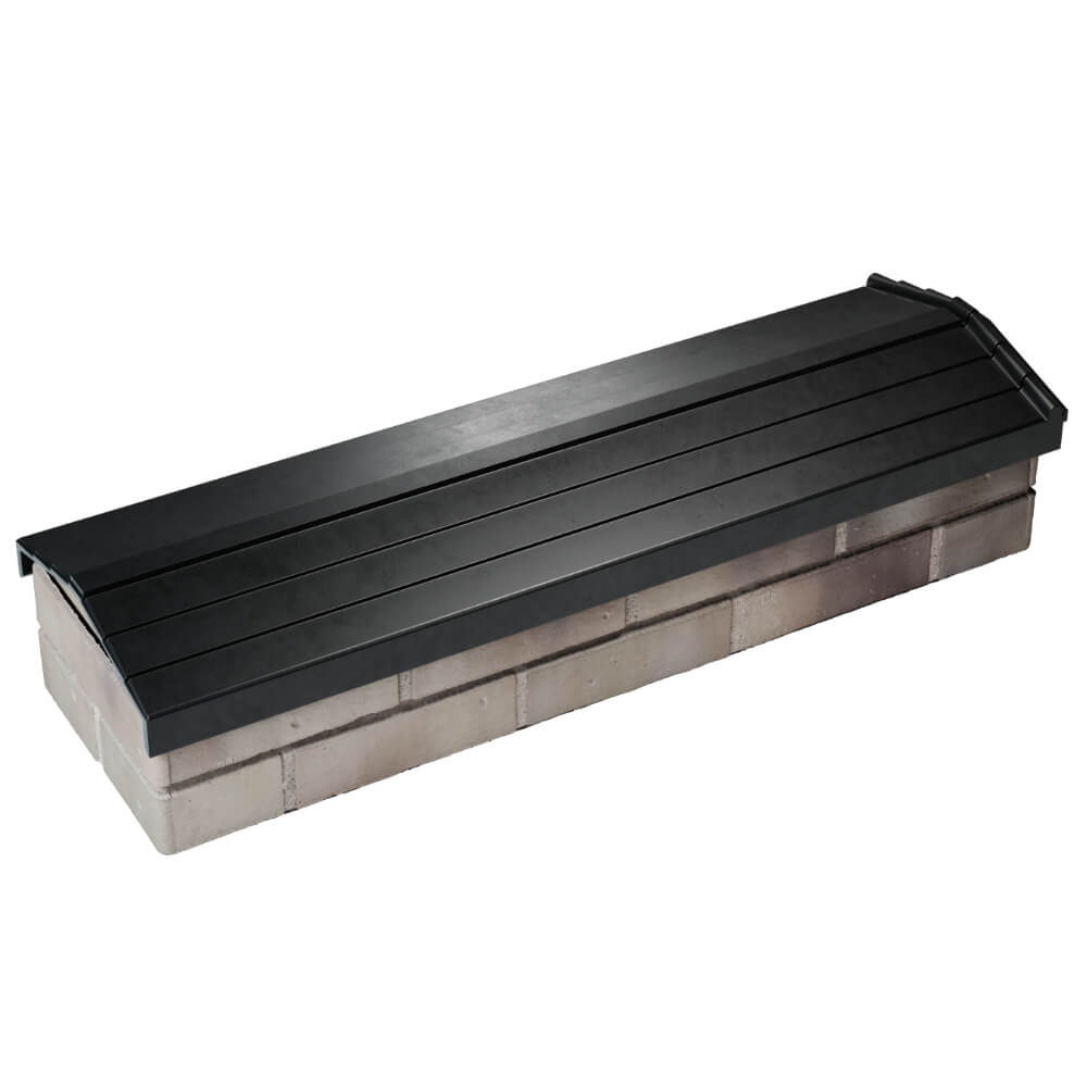 Парапет Zking Бона ХайТек Черный посадка на 0.5 кирпича (130мм) в Чайковском фото