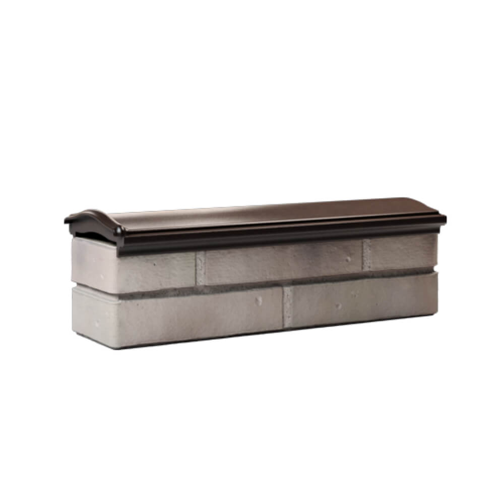 Парапет Zking Монблан Коричневый посадка на 0.5 кирпича (130мм) Чайковский фото