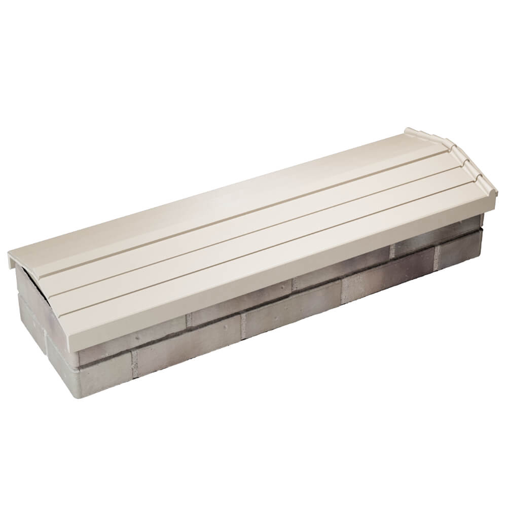 Парапет Zking Бона ХайТек Бежевый посадка на 0.5 кирпича (130мм) в Чайковском фото