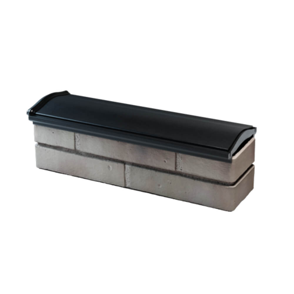 Парапет Zking Монблан Черный посадка на 0.5 кирпича (130мм) в Чайковском фото