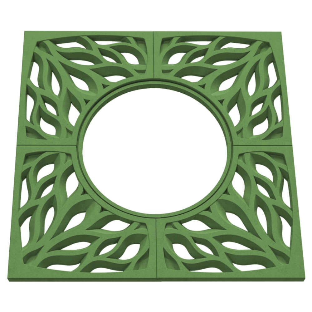 Приствольная решетка для дерева ZKING CRUST 1.2х1.2м Зеленая в Чайковском фото