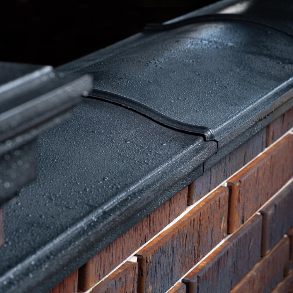 Парапет Zking Монблан Черный посадка на 0.5 кирпича (130мм) в Чайковском фото