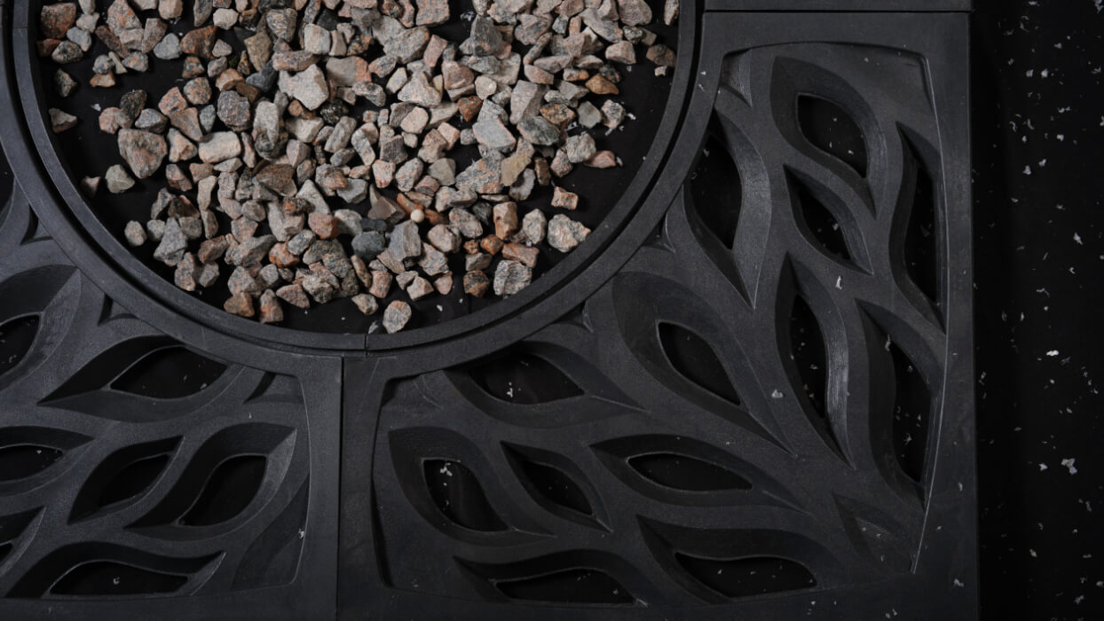 Приствольная решетка для дерева ZKING CRUST 1.2х1.2м Черная в Чайковском фото